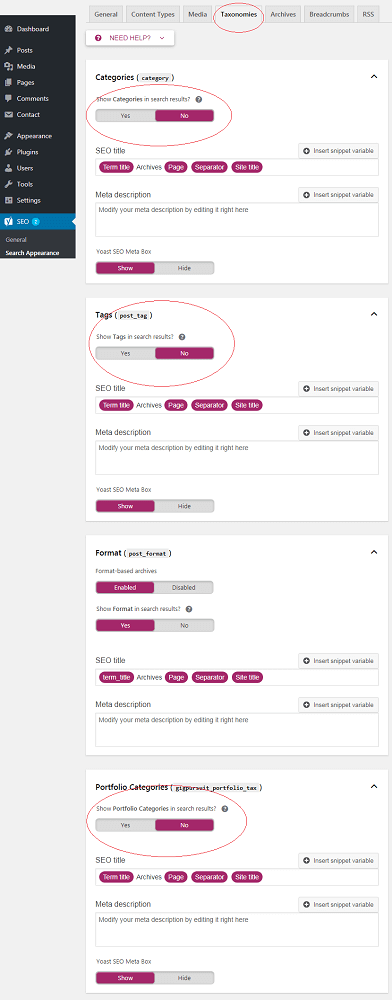 fix seo issue