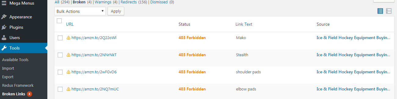 Broken Link Checker