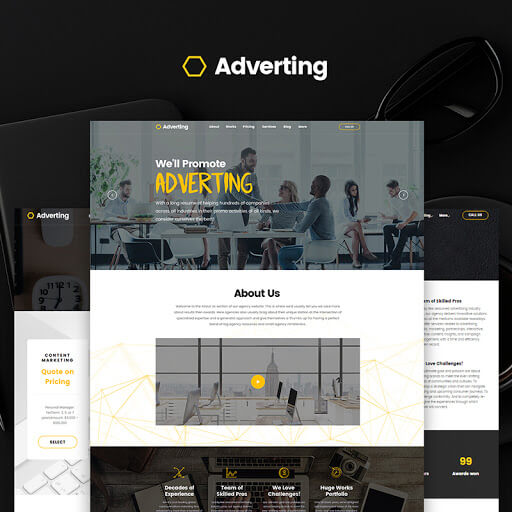 adverting