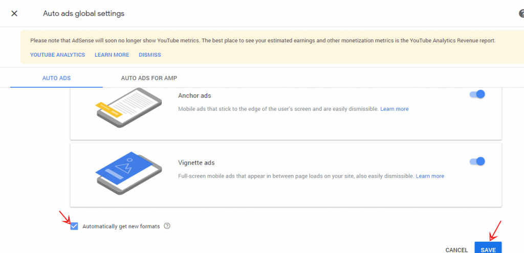 google adsense setup