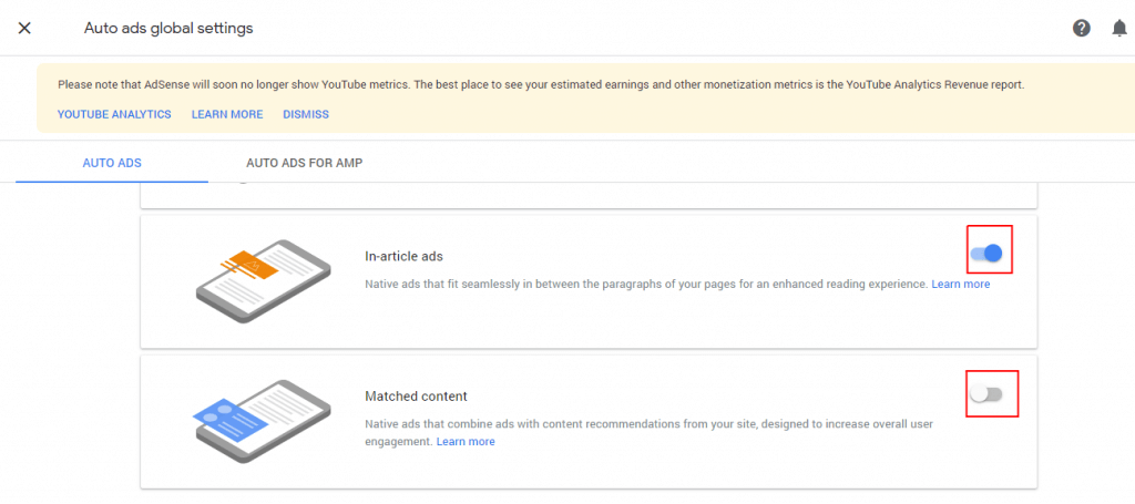 google auto ads setup