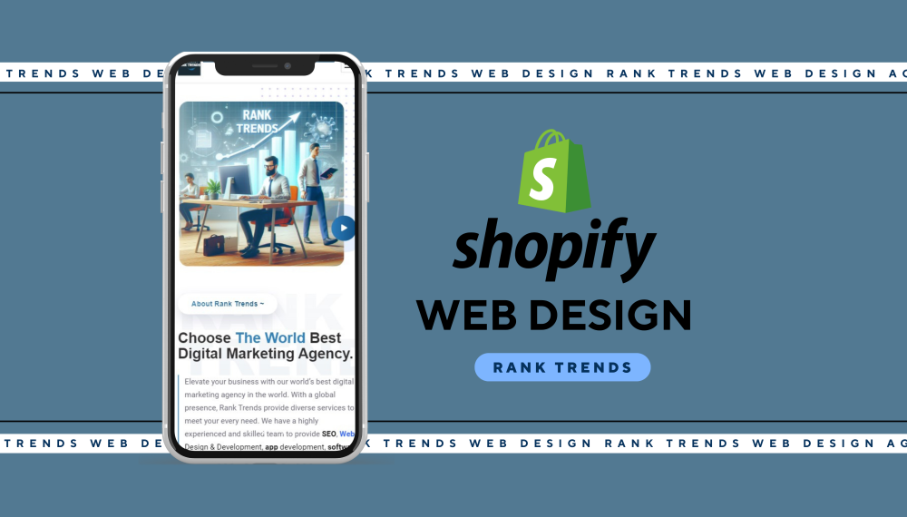 rank trends shopify web design service