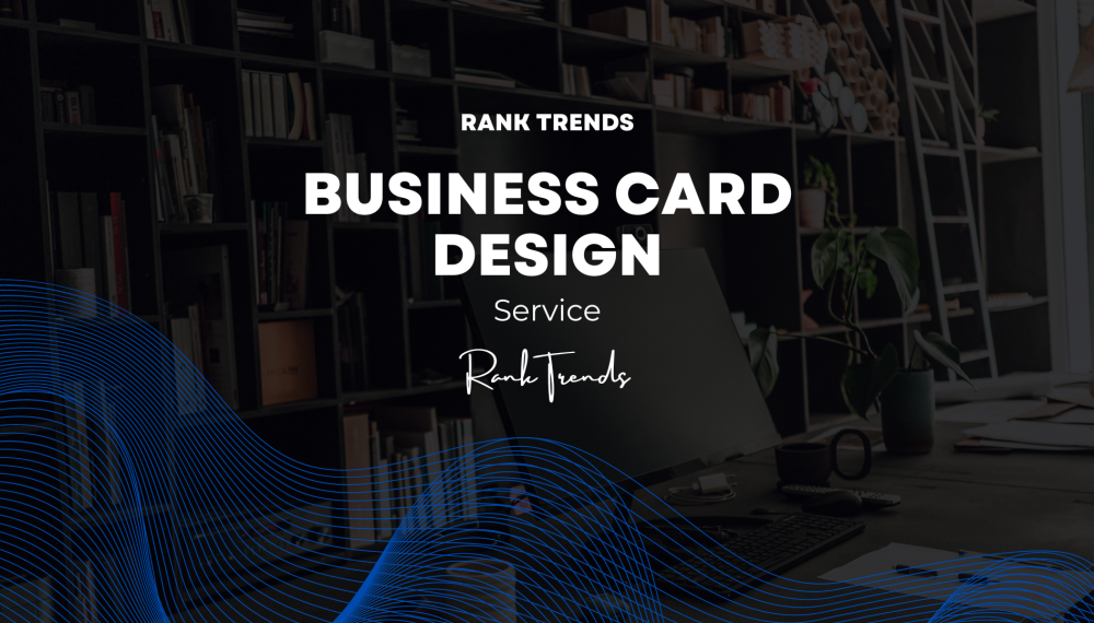rank trends business card design service