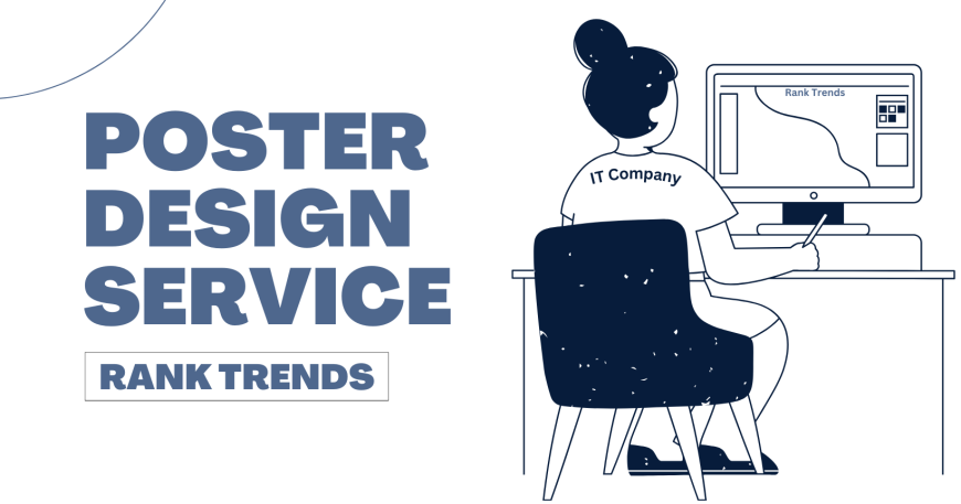 rank trends poster design service