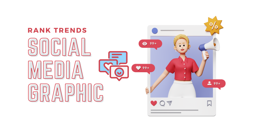 rank trends social media graphics design service